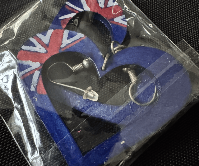 Montserrat Painted Earring  