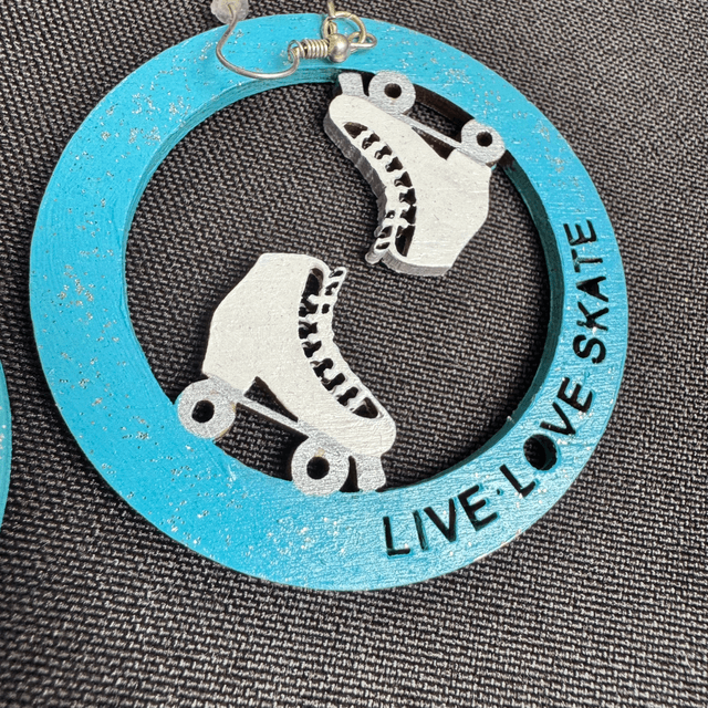 Live.Love.Skate Earrings 