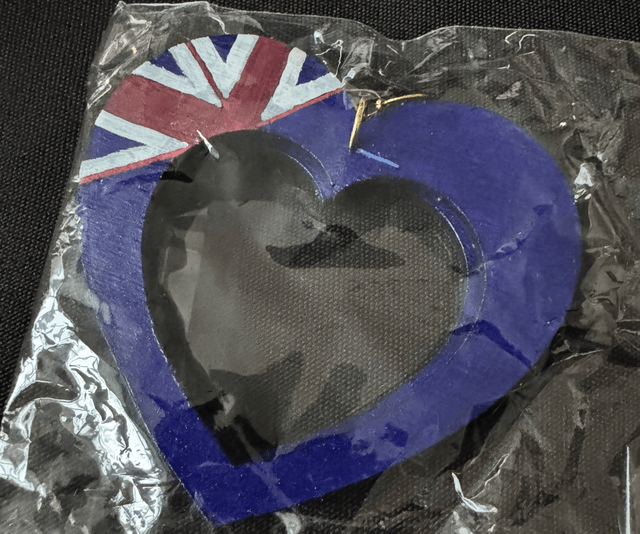 Montserrat Painted Earring  