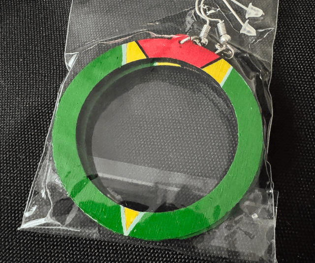 Guyana Painted Earrings 