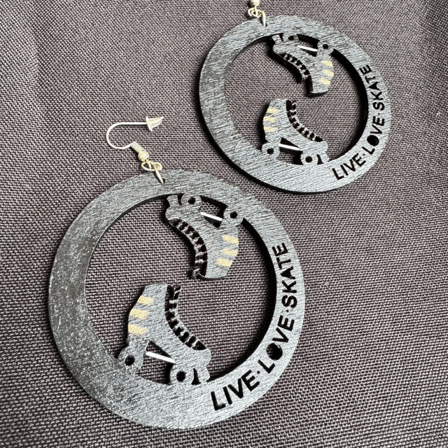 Live.Love.Skate Earrings 