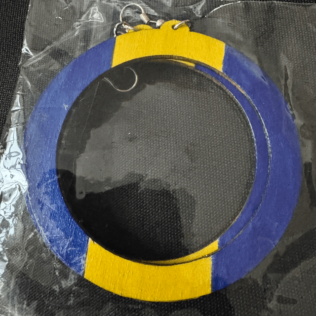Barbados Painted Earrings  
