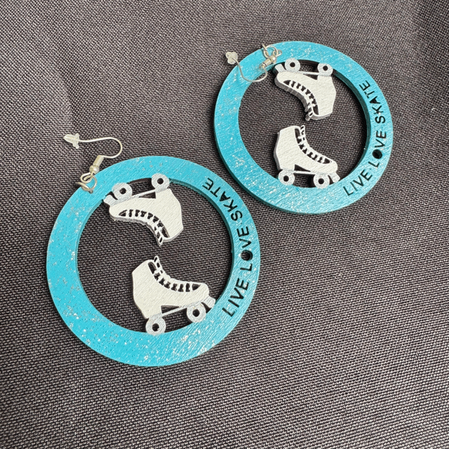Live.Love.Skate Earrings 