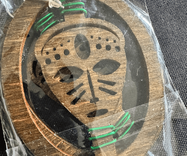 Tribal Green Earrings 