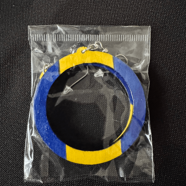 Barbados Painted Earrings  