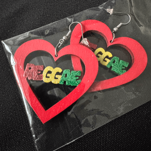 Reggae Glitter Earrings 